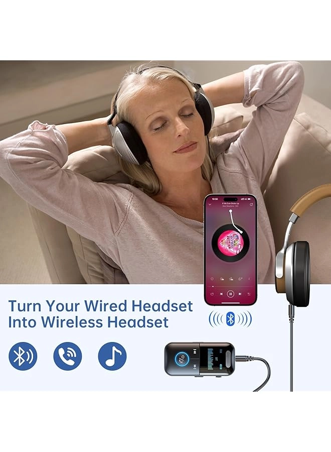 Audio Transmitter Receiver - Bluetooth 5.4 3.5mm