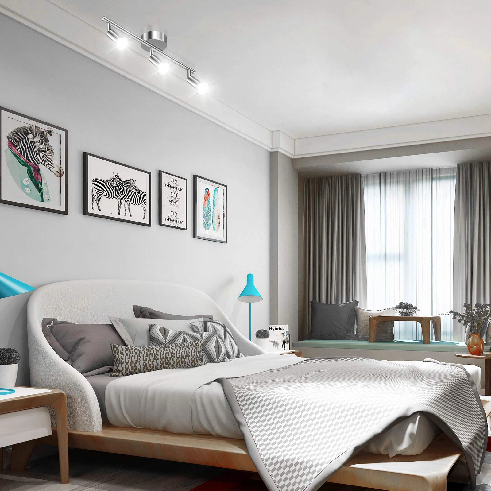 LED Ceiling Light - 6000 K Dimmable