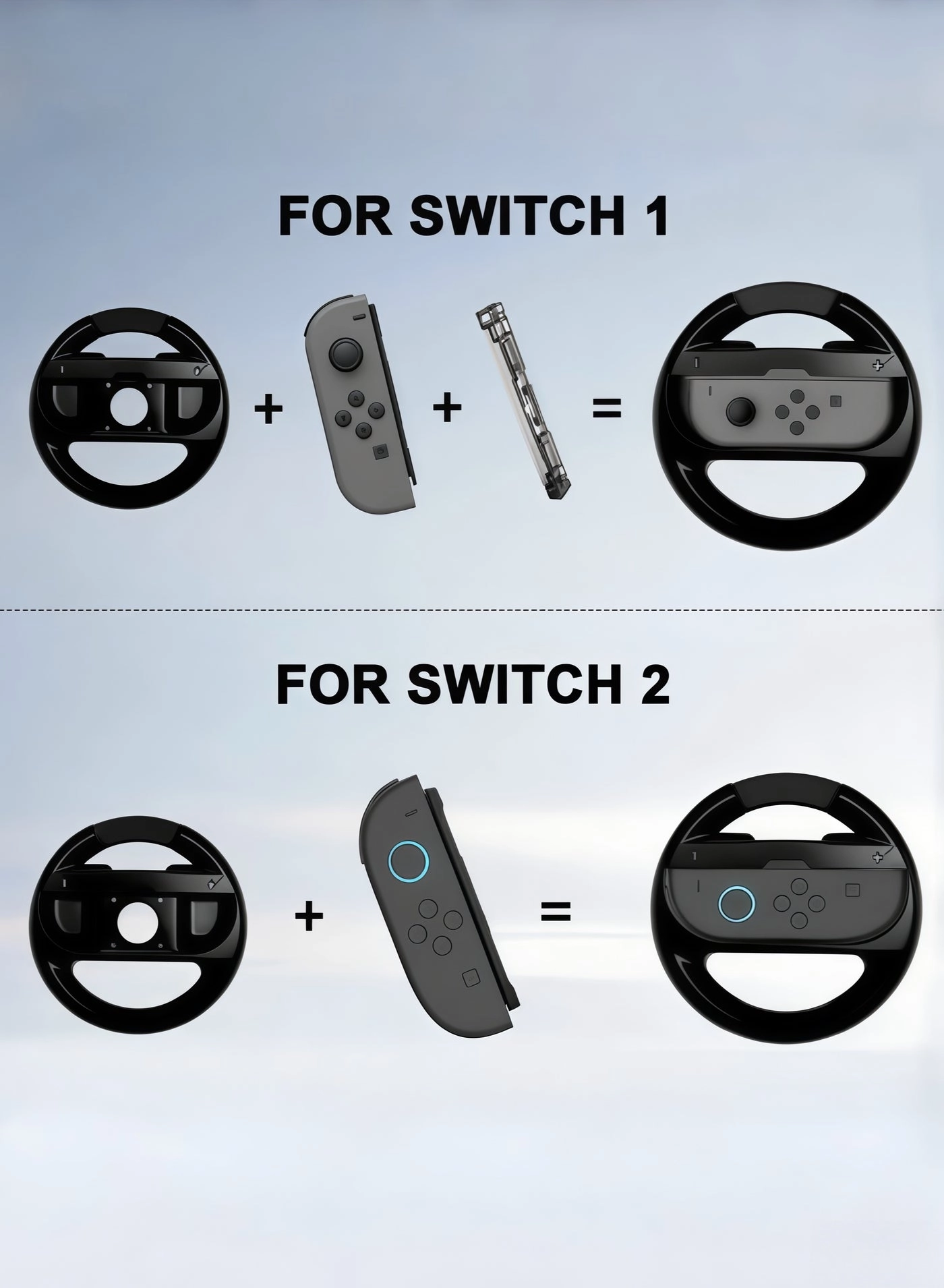 Steering Wheel Racing Wheel - NS2/NS/OLED Bundle