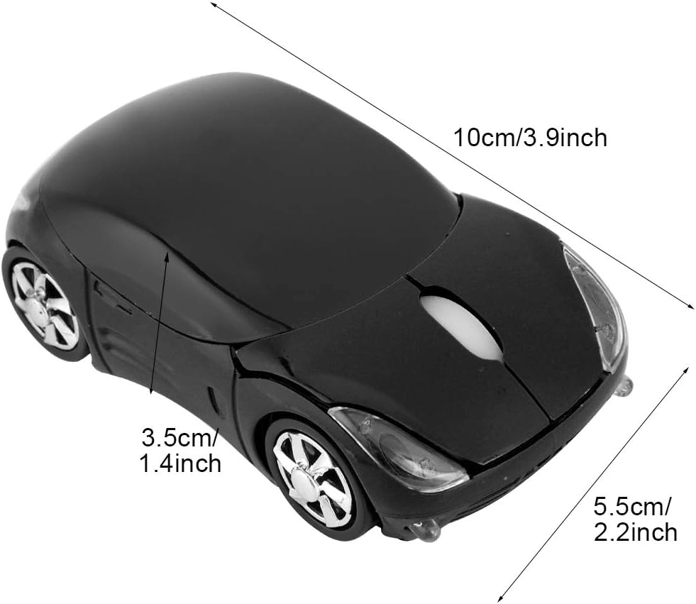 e Sport Car Shaped Wireless Mouse - 2.4G Wireless
