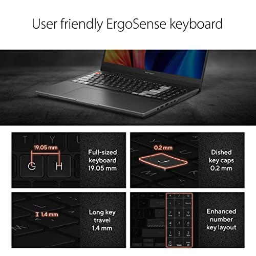 VivoBook Pro 15X M6501RR-DB96 - 15.6'' Ryzen 9 6900HX 32GB DDR5 1TB SSD