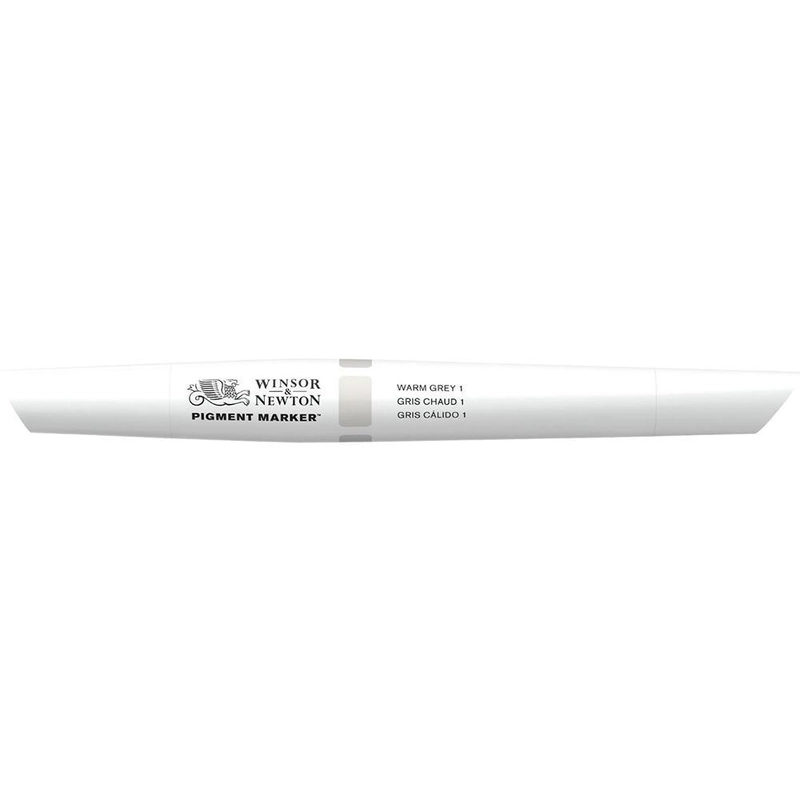 Pigment Graphic Art Marker - Phthalo Blue Light Twin Tip