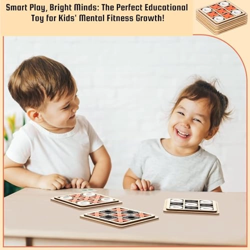 3-in-1 Wooden Puzzle Game - 3+ 3 pieces