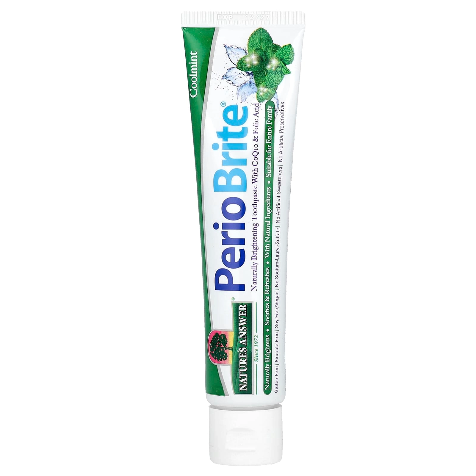 Nature's Answer PerioBrite Xylitol Cool Mint Toothpaste 113.4 g