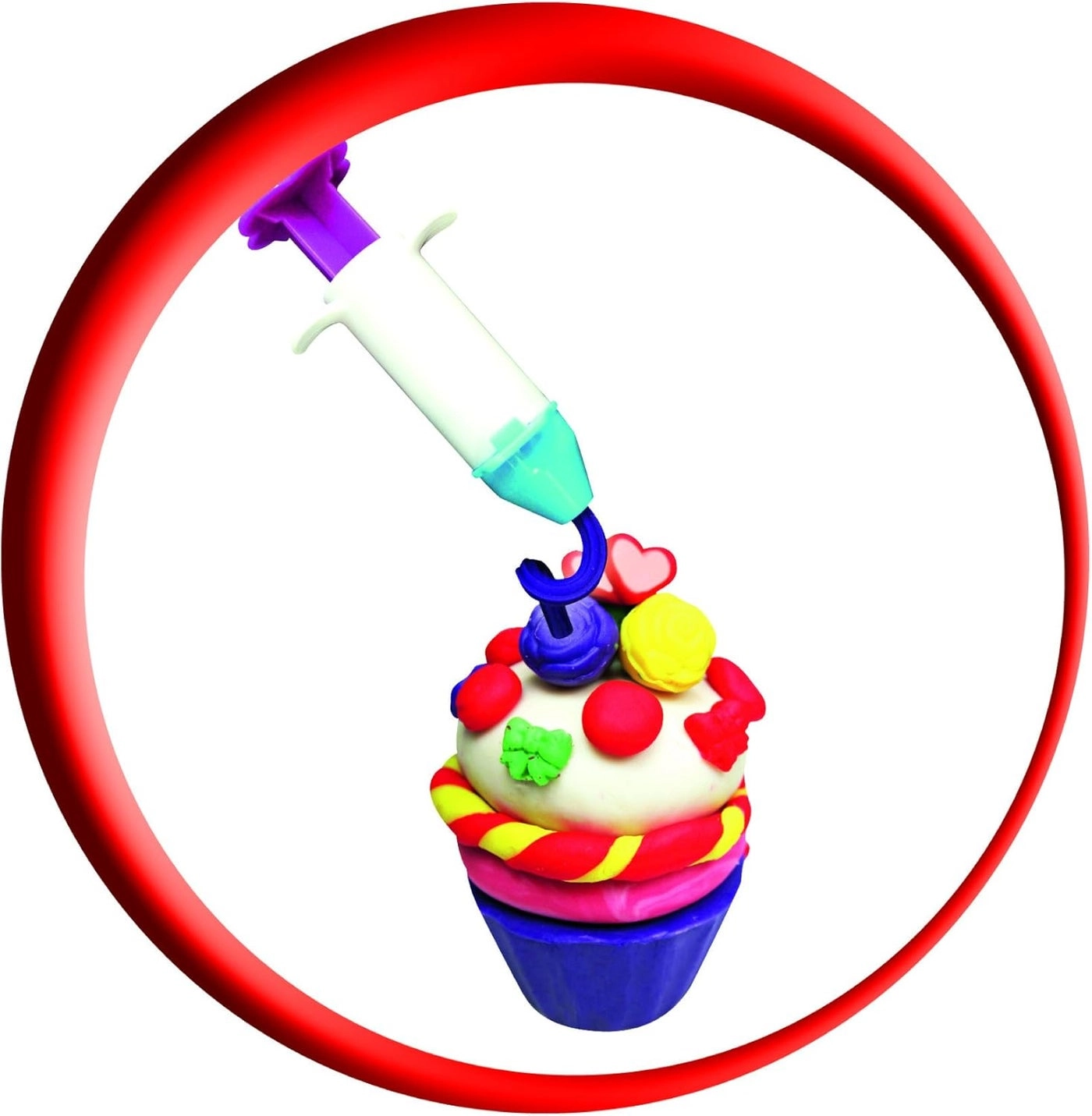 Art & Fun Plastic Dough Cupcake - 3+