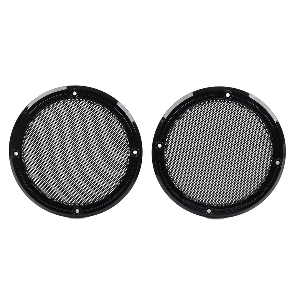 three t FSFY ABS Rear Speaker Cover Mesh Grill Fairing Trim - Harley 2016-2019