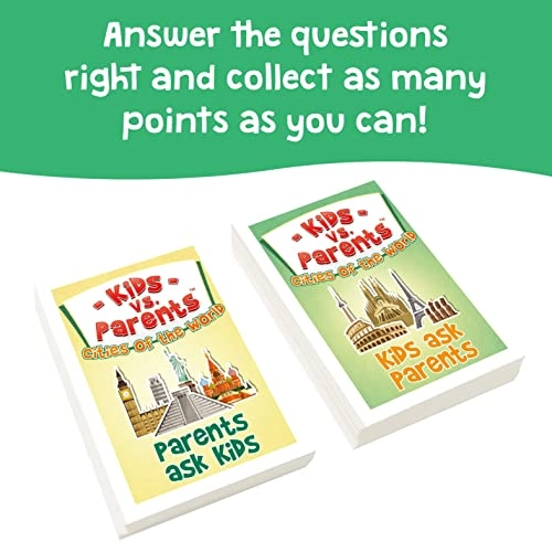 Children vs. Parents: Cities of the World - Card Game