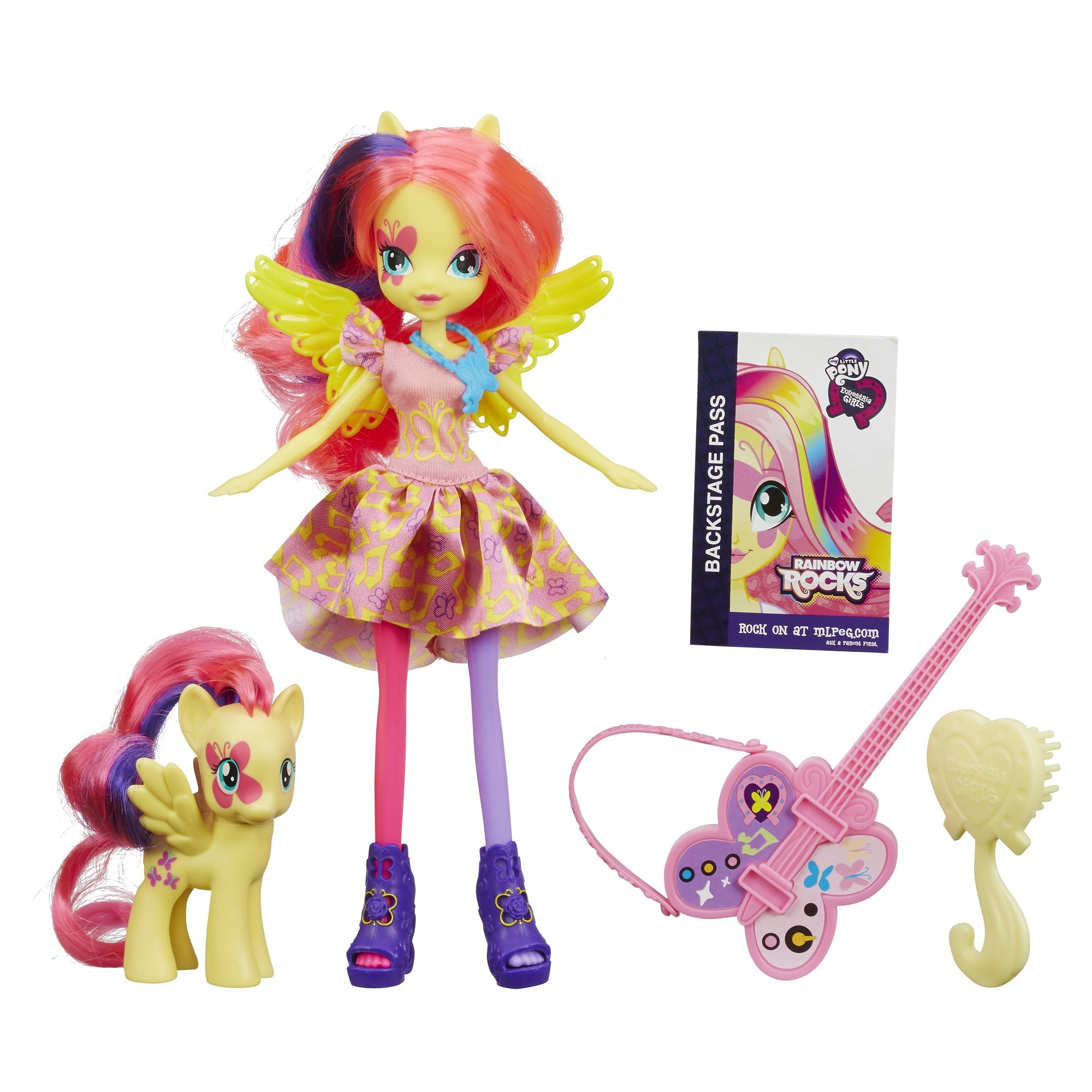 My Little Pony Equestria Girls Fluttershy - with Pony