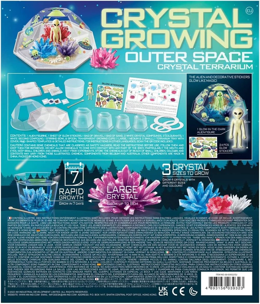 Crystal Growing Terrarium - Chemistry Geology