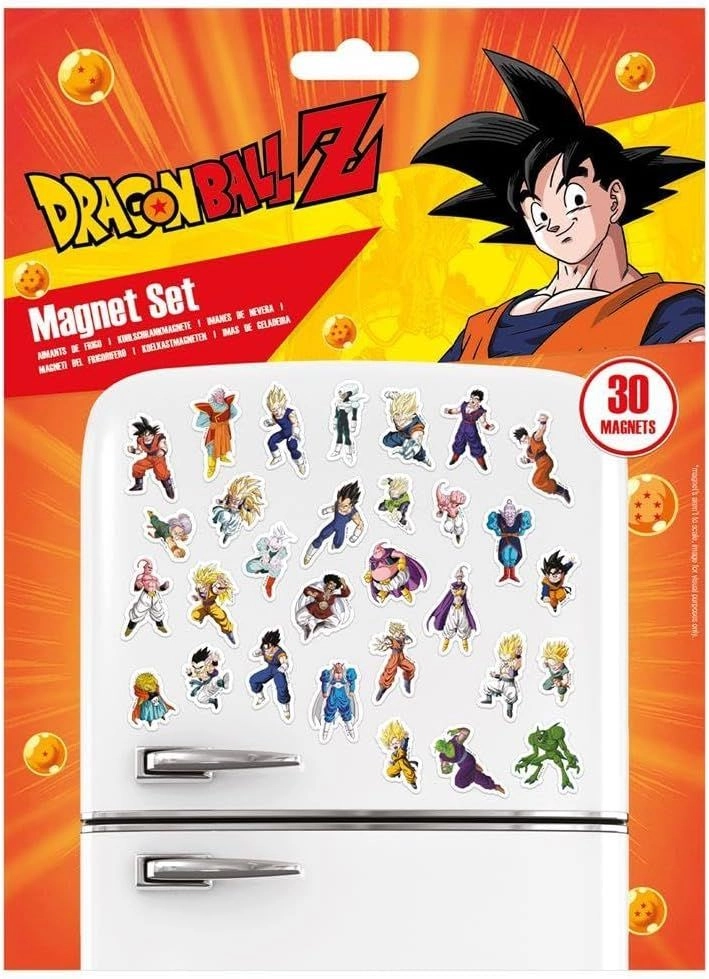 Generic The Buu Saga Magnet Set - Dragon Ball