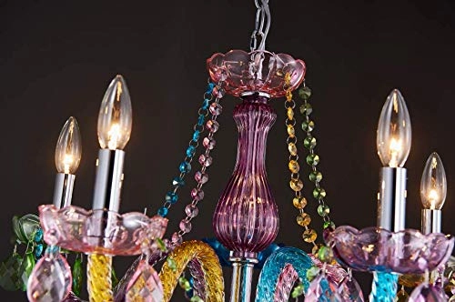 K9 Crystal Chandelier - 5 Lights Chrome