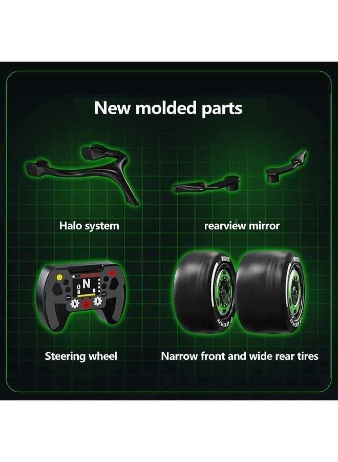 Kick Sauber F1 C44 Racing Car - 314 pcs