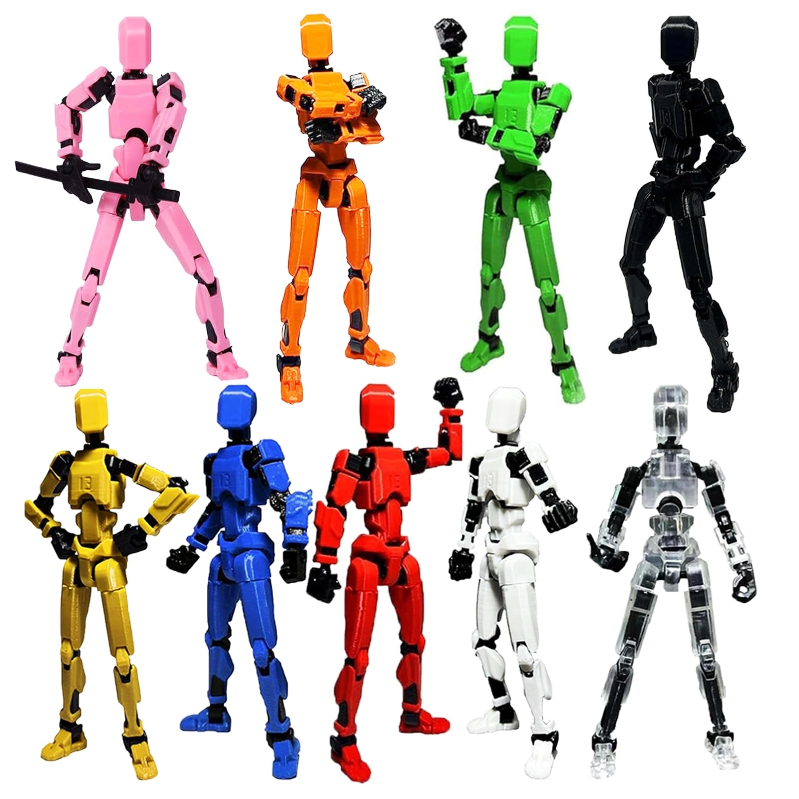Dumwick Titan 13 - 3 yr(s) 3d printed action figure 9 piece(s)