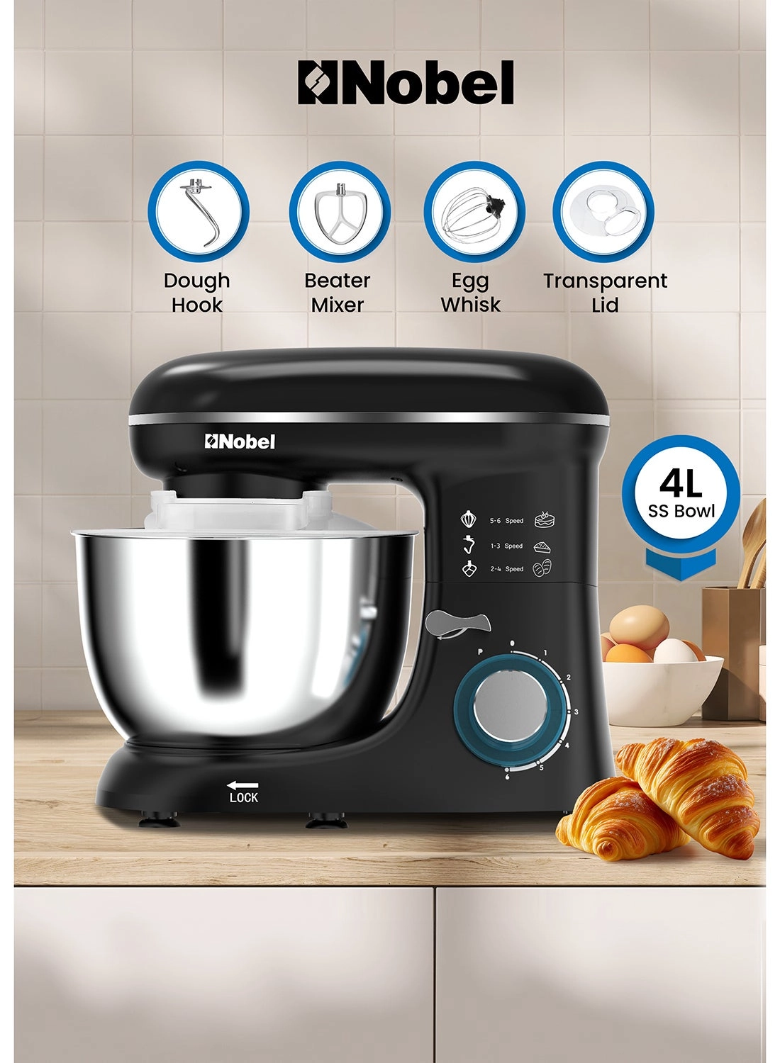 Nobel NBM60 - 4 L 800 W