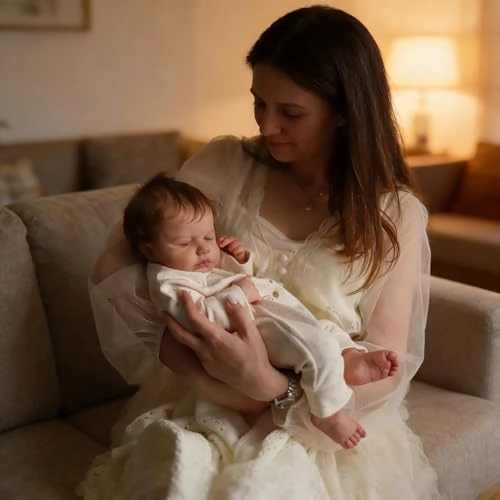 Reborn Baby Doll - 20 Inch Silicone Vinyl