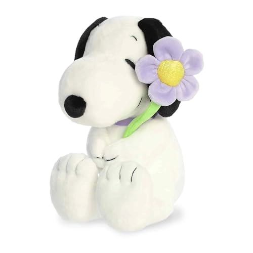 Peanuts - Snoopy Purple Flower - 23 cm