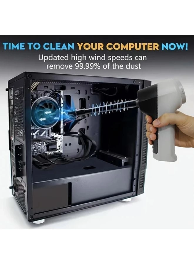 4-in-1 Wireless Handheld Vacuum Cleaner - 2000mAh