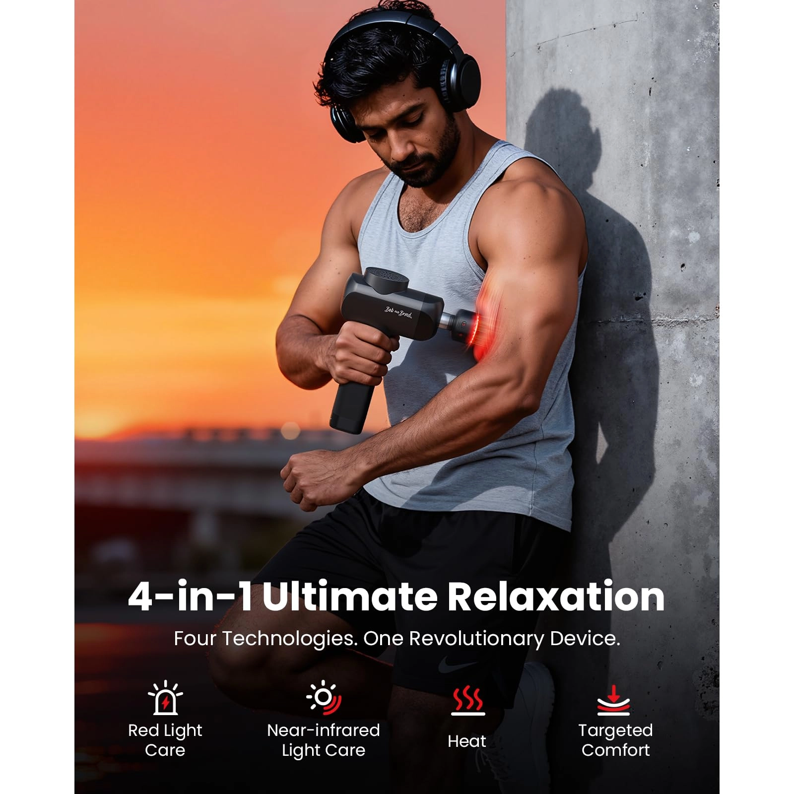 X6 Pro Max Massage Gun - Heat-Cold