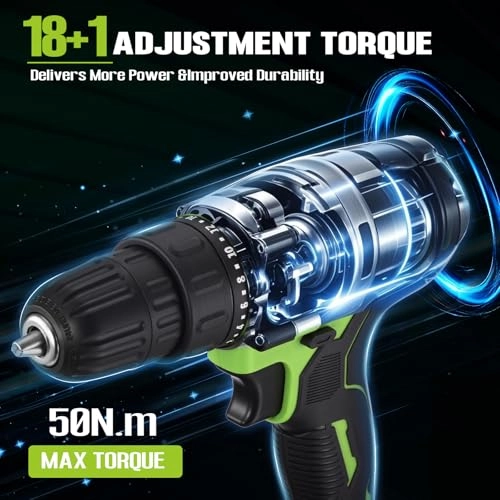 Power Drill - 2000 Milliamp Hours