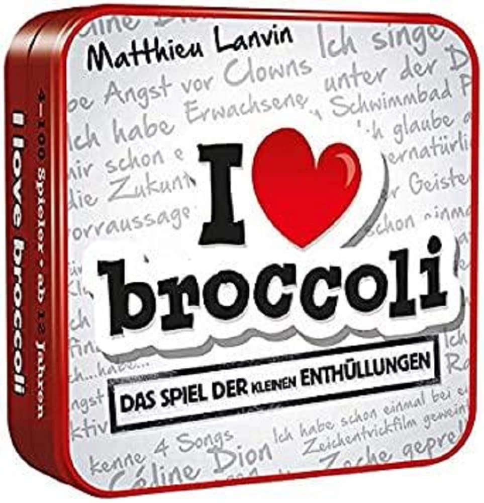 Asmodee gmbH I love Brocoli - German 12+ years 66 playing cards