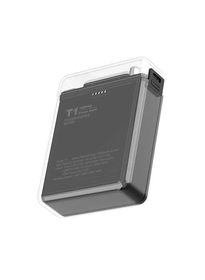 2-in-1 Magnetic Wireless Charger - 10000 Watt-hour
