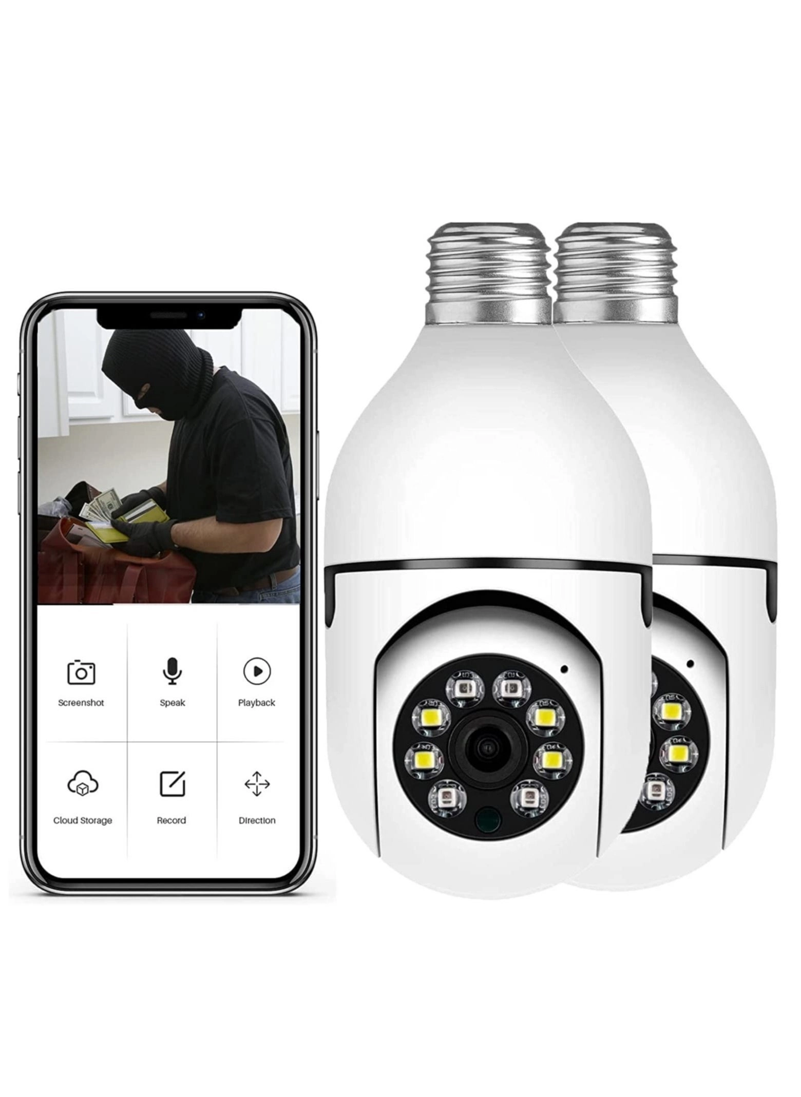 Bulb Camera 1080P