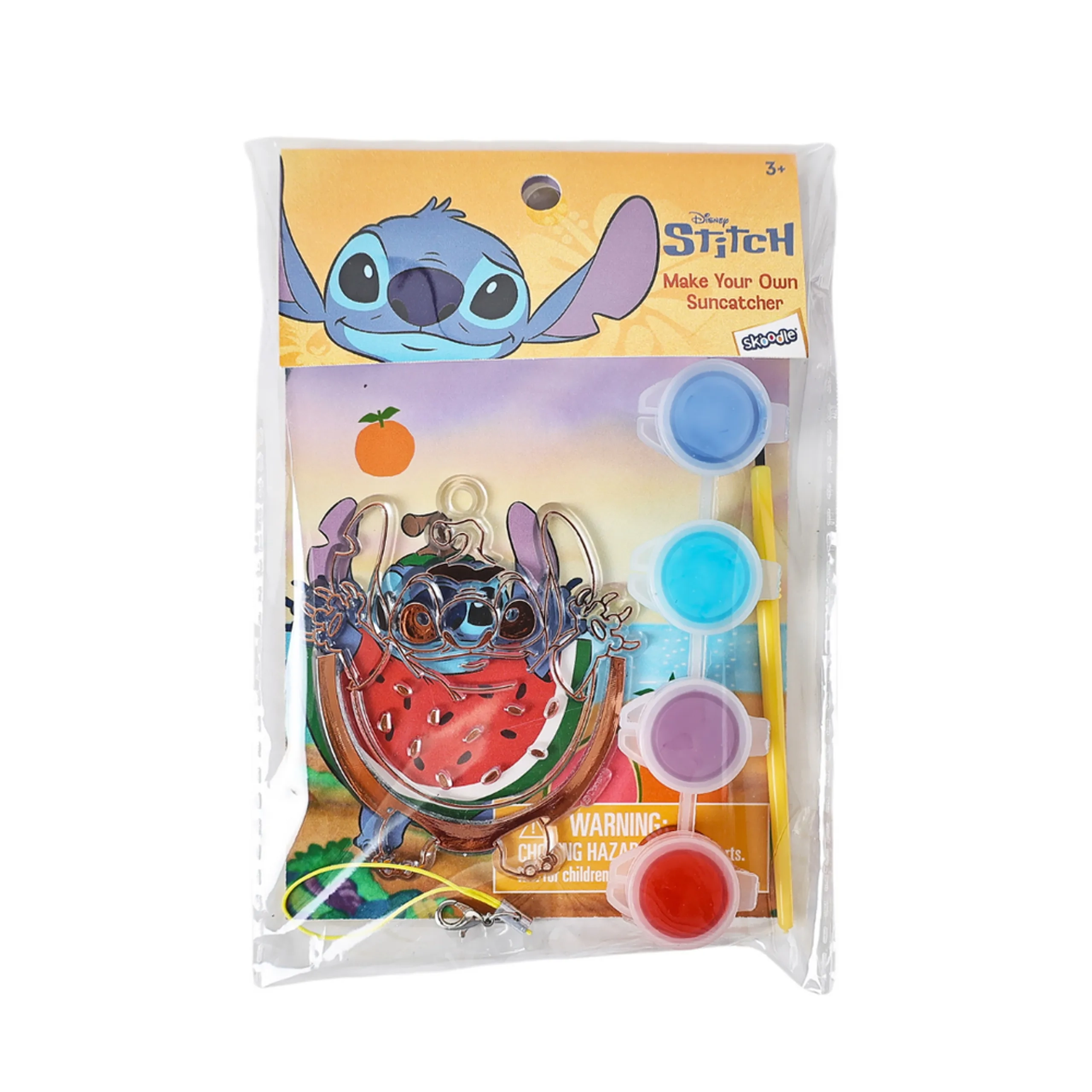 Make Your Own Suncatcher Arts & Crafts Kit - Stitch Melon - 3+ years 7 pcs