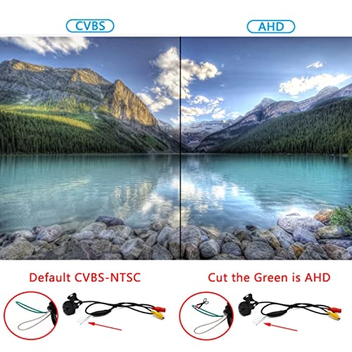 180° AHD CCD - Night vision Wire