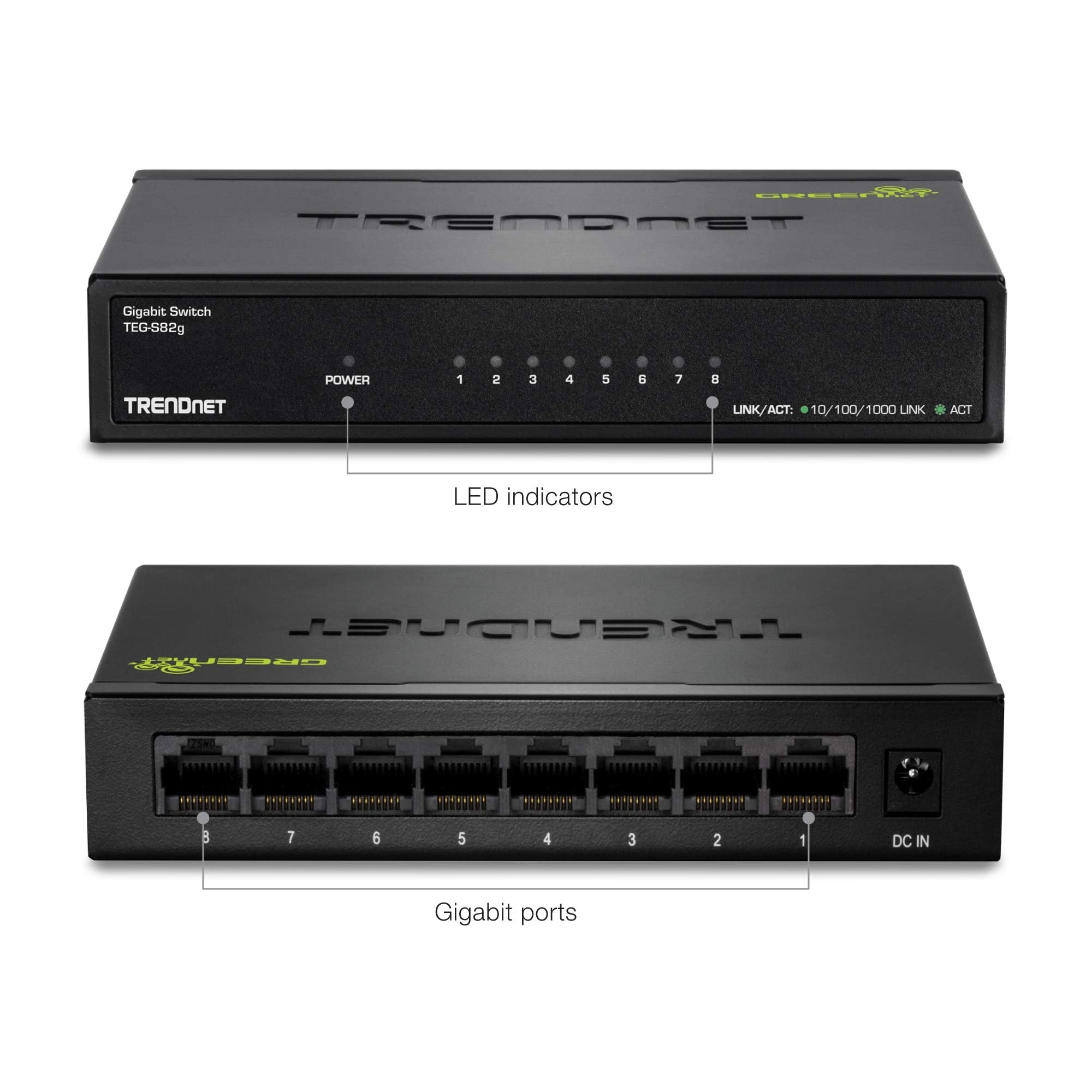 TEG-S82G 8-Ports