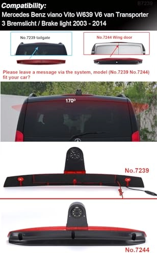 TFT LCD monitor - 4.3 inch + rear view camera - Night vision wireless 628 x 586 pixels