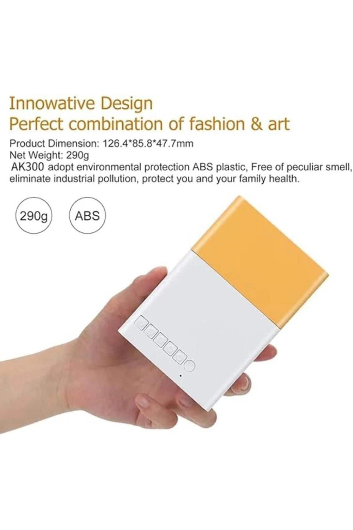 Mini Portable WiFi Projector 4" LCD Full HD