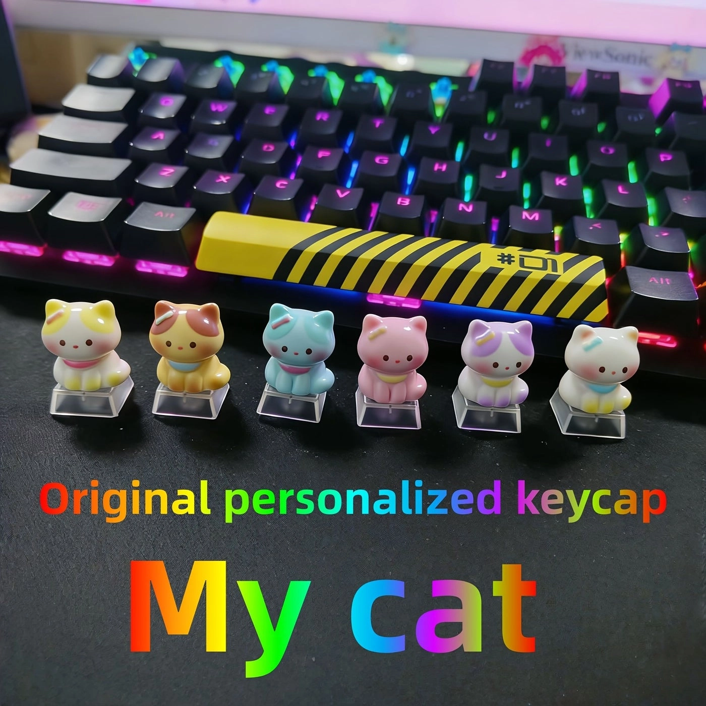 Generic My Cat Keycap