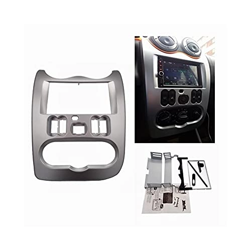 Double Din Car Radio Fascia Frame Adapter Panel Dash Trim Bezel - 9 Inch 2DIN