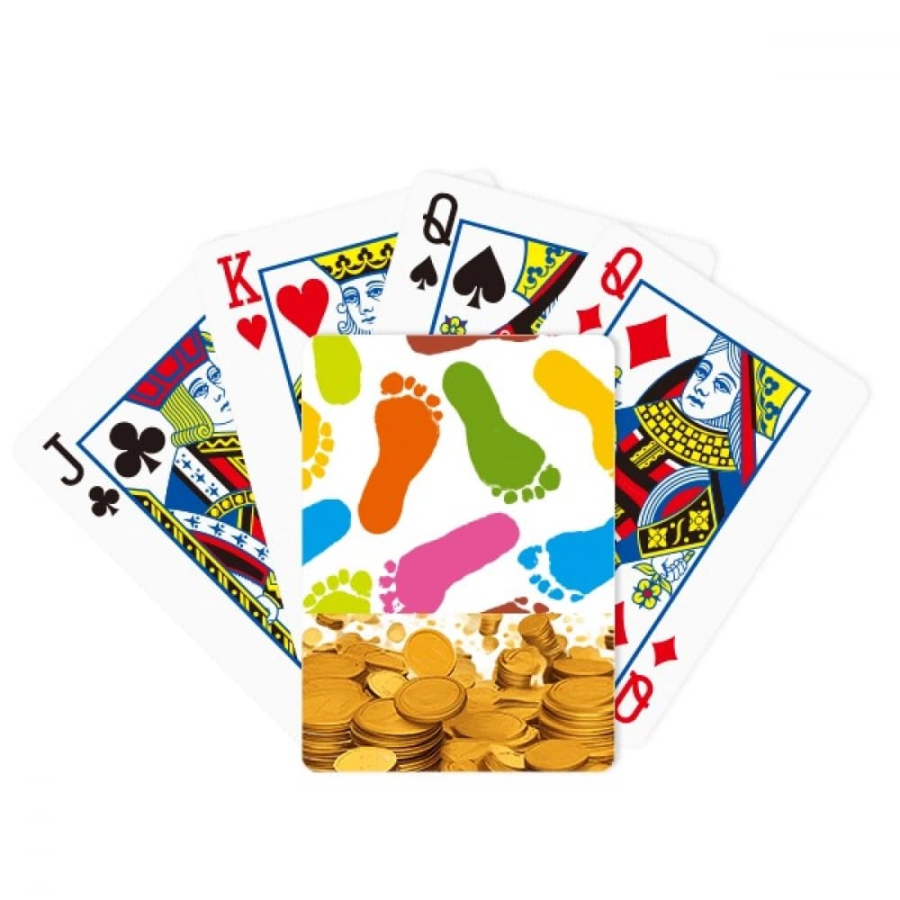 Shoe Prints Footprint Modern Style Fashion Poster - Safe and quality paper Bridge Size ( 5.7 x 8.8cm / 2.2 x 3.5 inch)