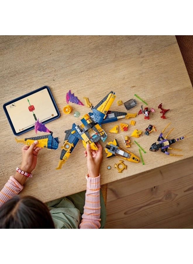 Ninjago Ras And Arin's Super Storm Jet (71833)