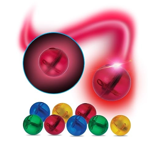 Motion Activated Marbles - Multicolored 8 pcs