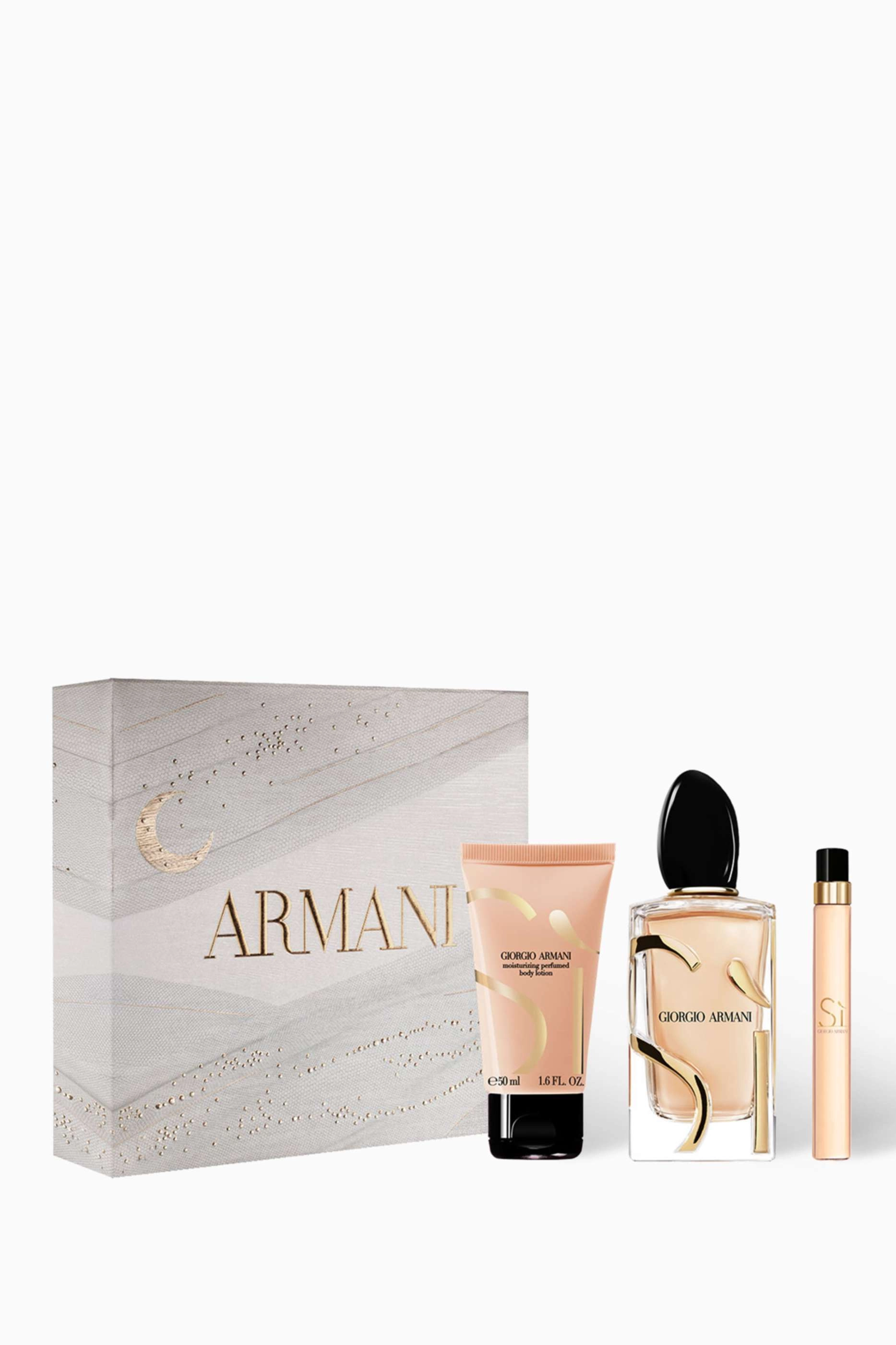 Sì Eau De Parfum - 100ml + Sì Perfumed Body Lotion - 50ml + Sì Eau De Parfum Travel Spray - 10ml