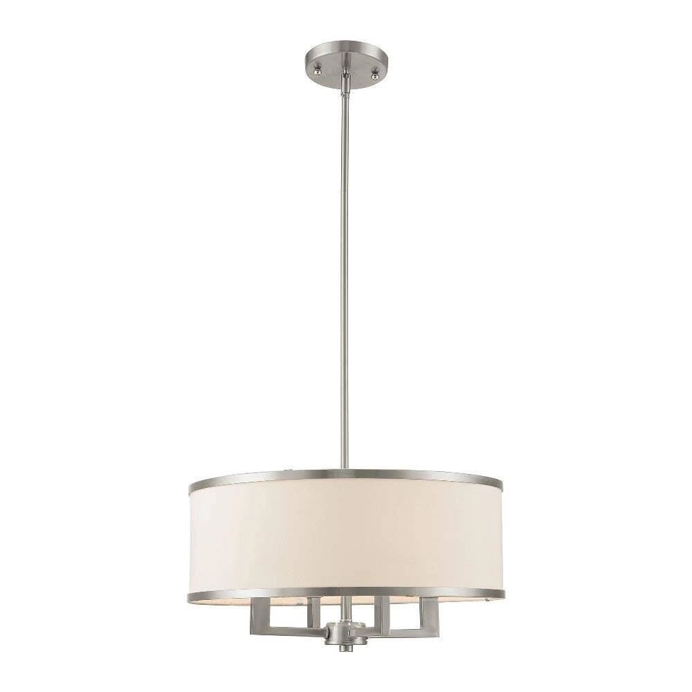 Livex Park Ridge - 4 Light Brushed Nickel