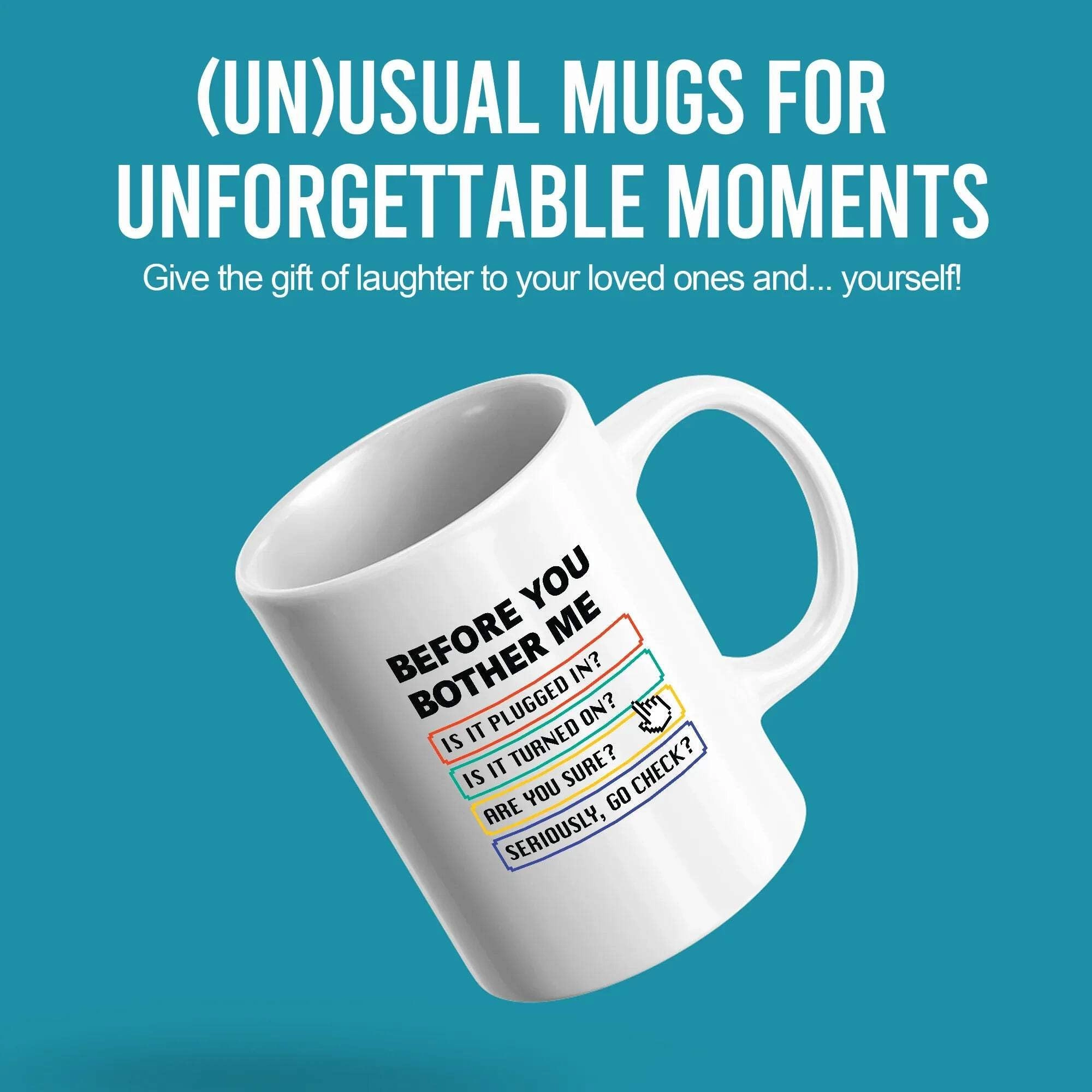Before You Bother Me Mug - 1 pcs