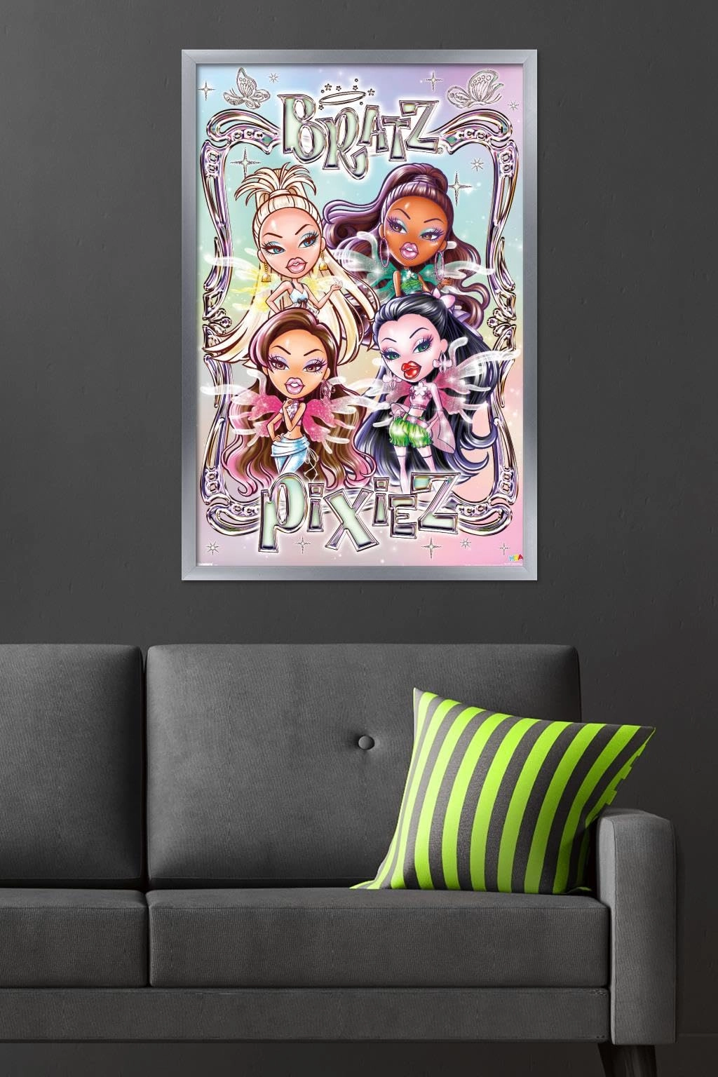 Pixiez Wall Poster - Paper 34"L x 22.4"W