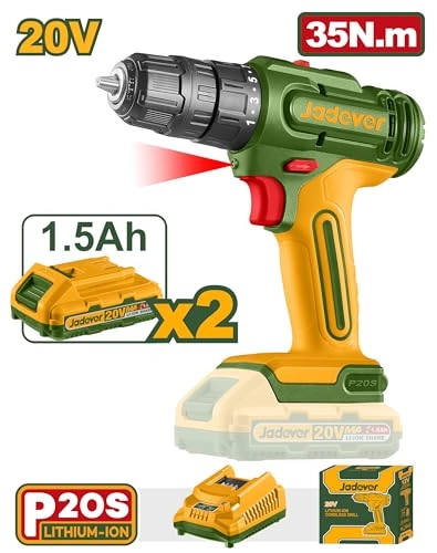 Cordless Drill - 20V 2x Batteries