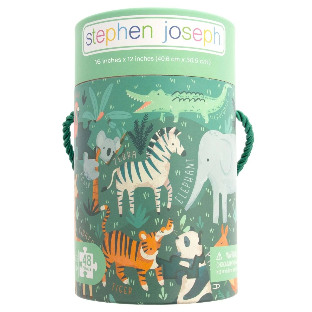 Stephen Joseph Educational Puzzle Animal Kingdom - 3+ 48 pieces