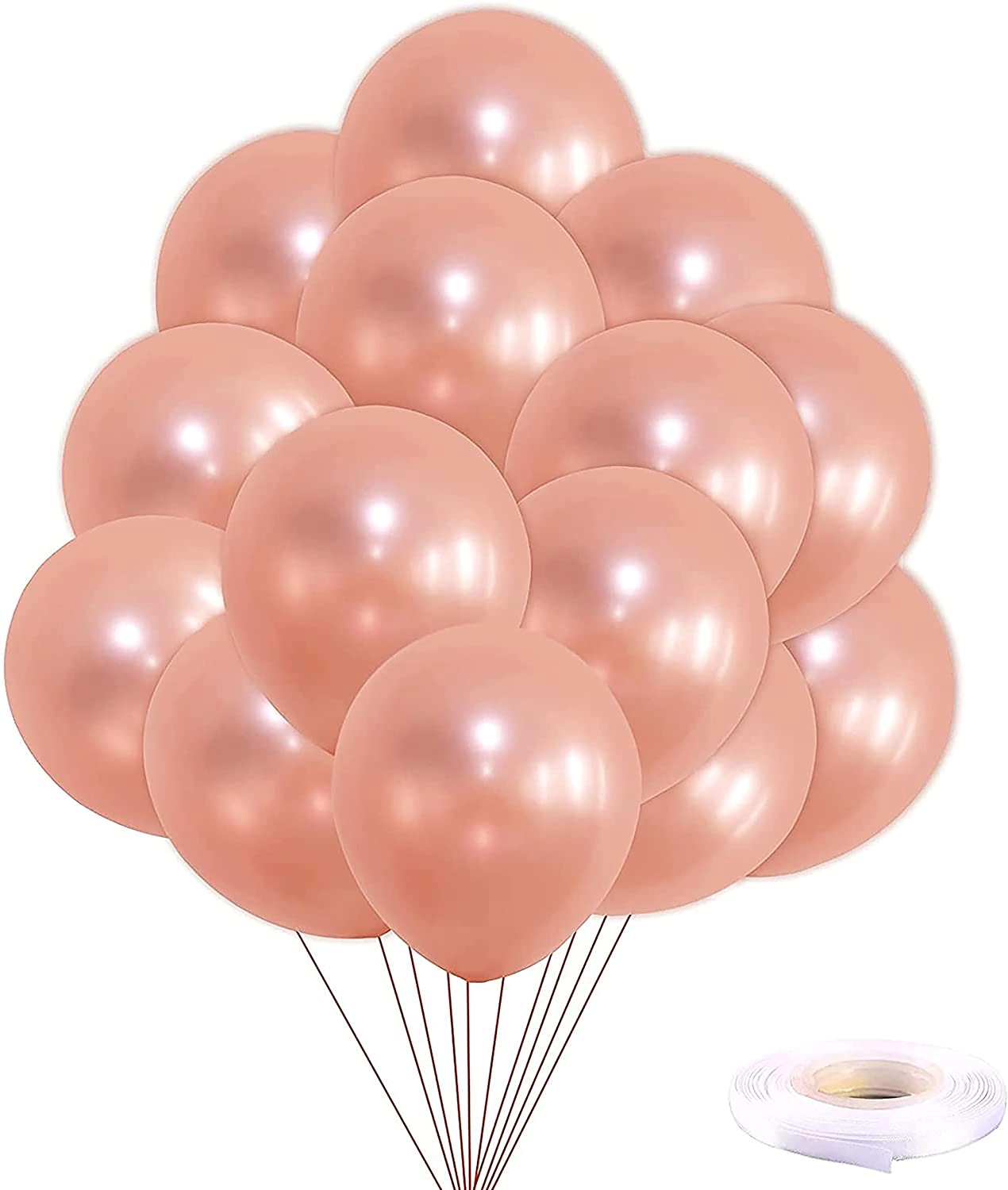 Metallic Latex Balloons - 20-Piece birthday