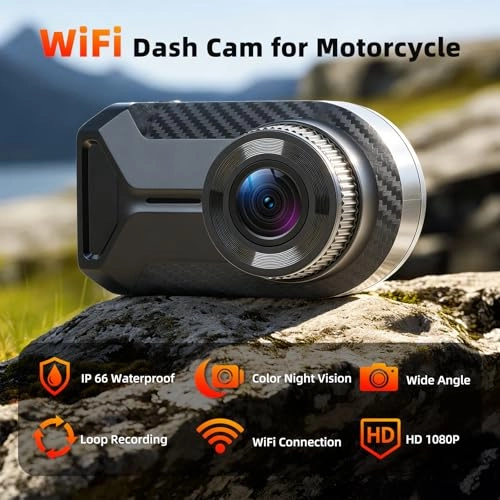 Motorcycle Dashcam - 2K 30FPS