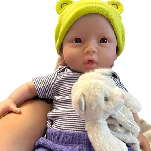 Reborn Baby Doll - 18.5 inches Silicone Tan Ages 20+