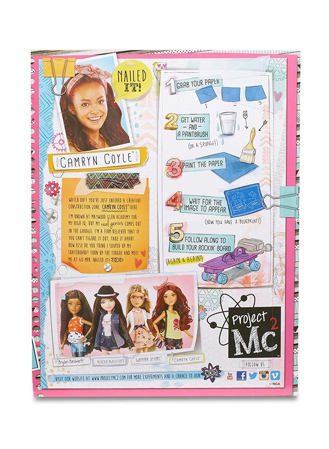 Camryn Coyle Fashion Doll - Articulated Skateboard Ages 6+