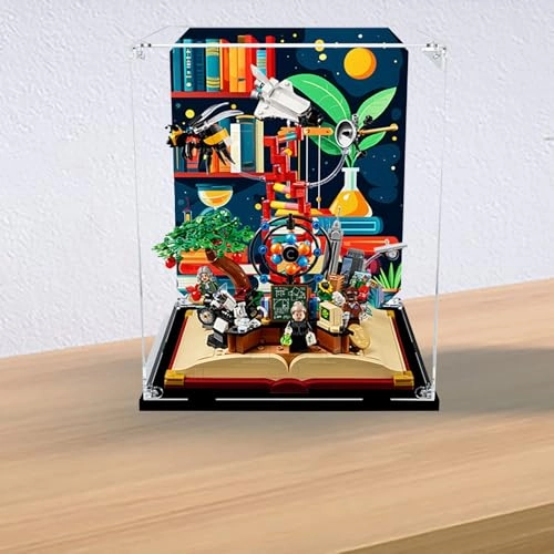 Acrylic Display Case - Le-go 21355 Knowledge is Power model