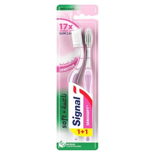 Sensisoft Toothbrush - Soft 2-Piece Pack