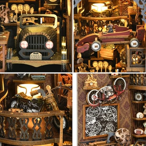 Book Nook 3D Wooden Puzzle (CH02)