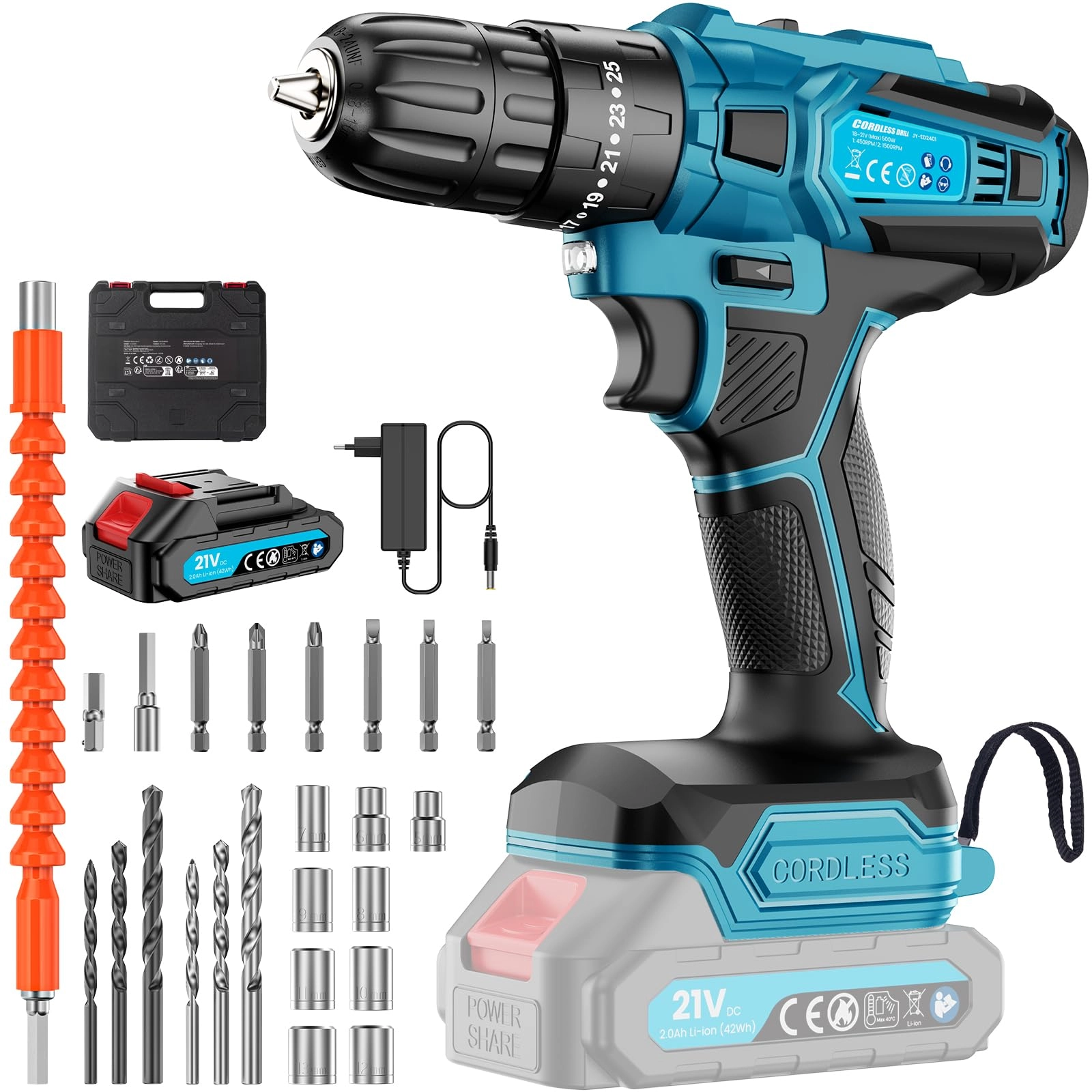 Yongkang Runtai Tools Co., Ltd. UR-DZ-12 - 2000mAh